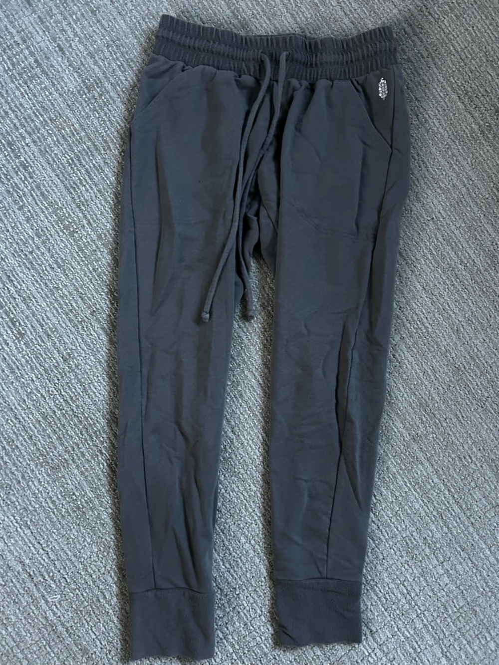 FP Movement by Free People Charcoal Drawstring Joggers